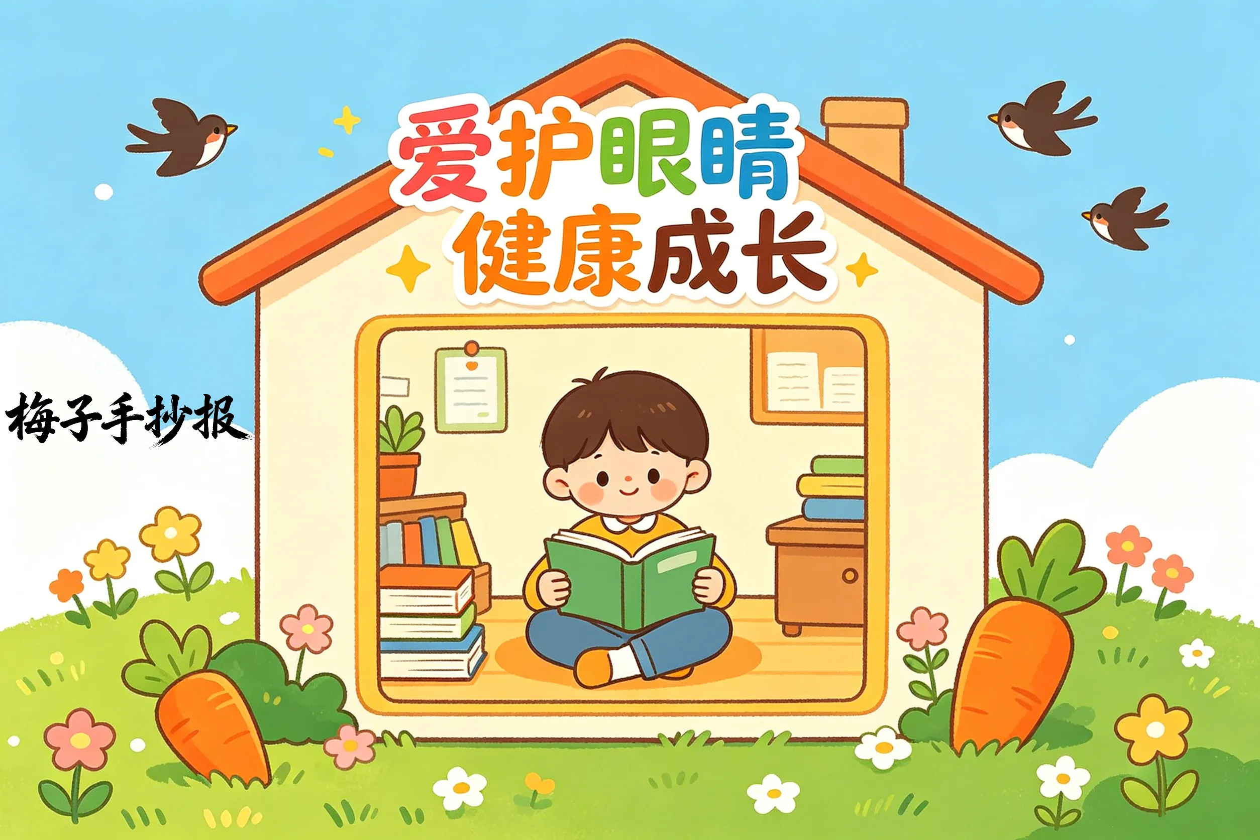 爱眼护眼手抄报
