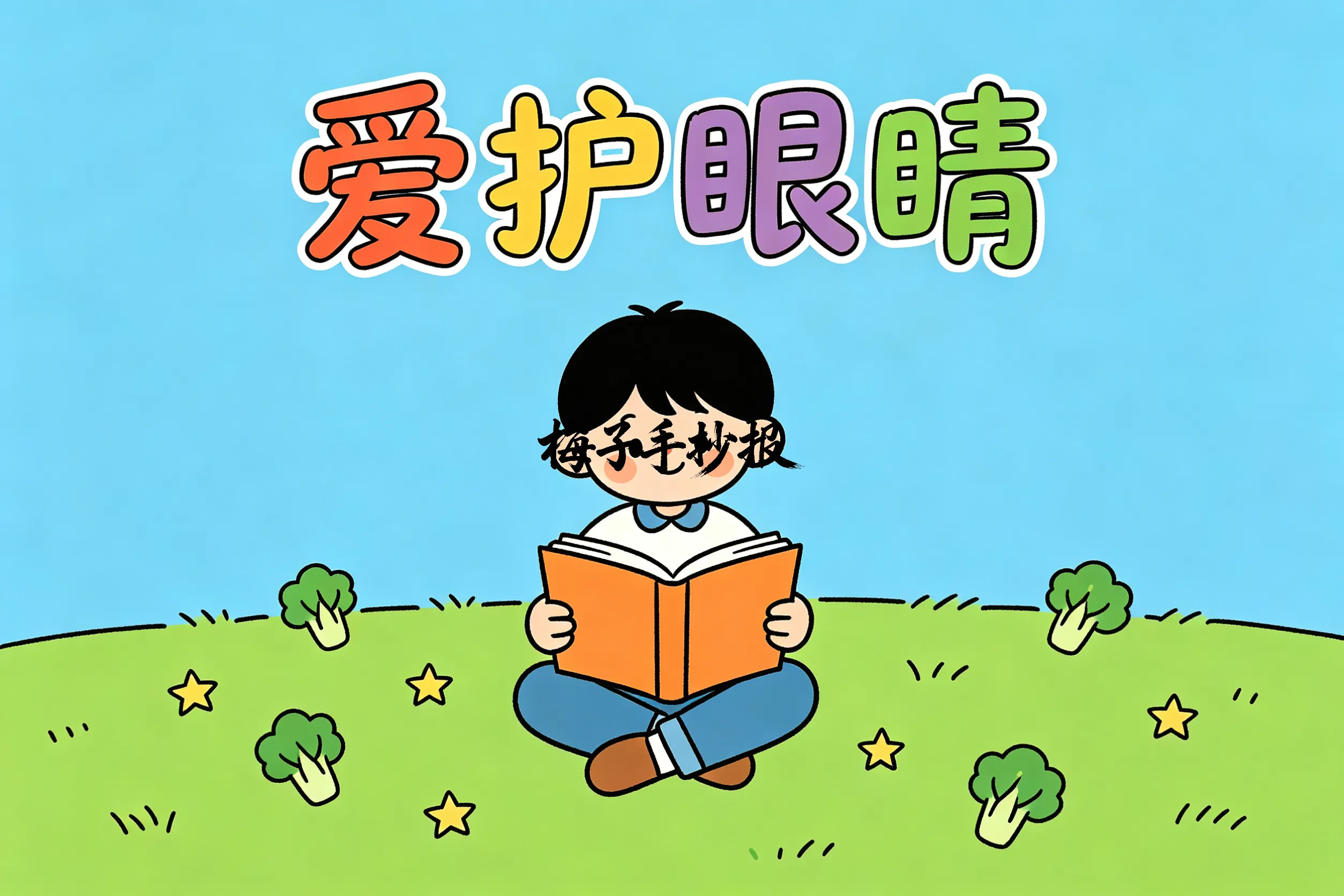 爱眼护眼手抄报