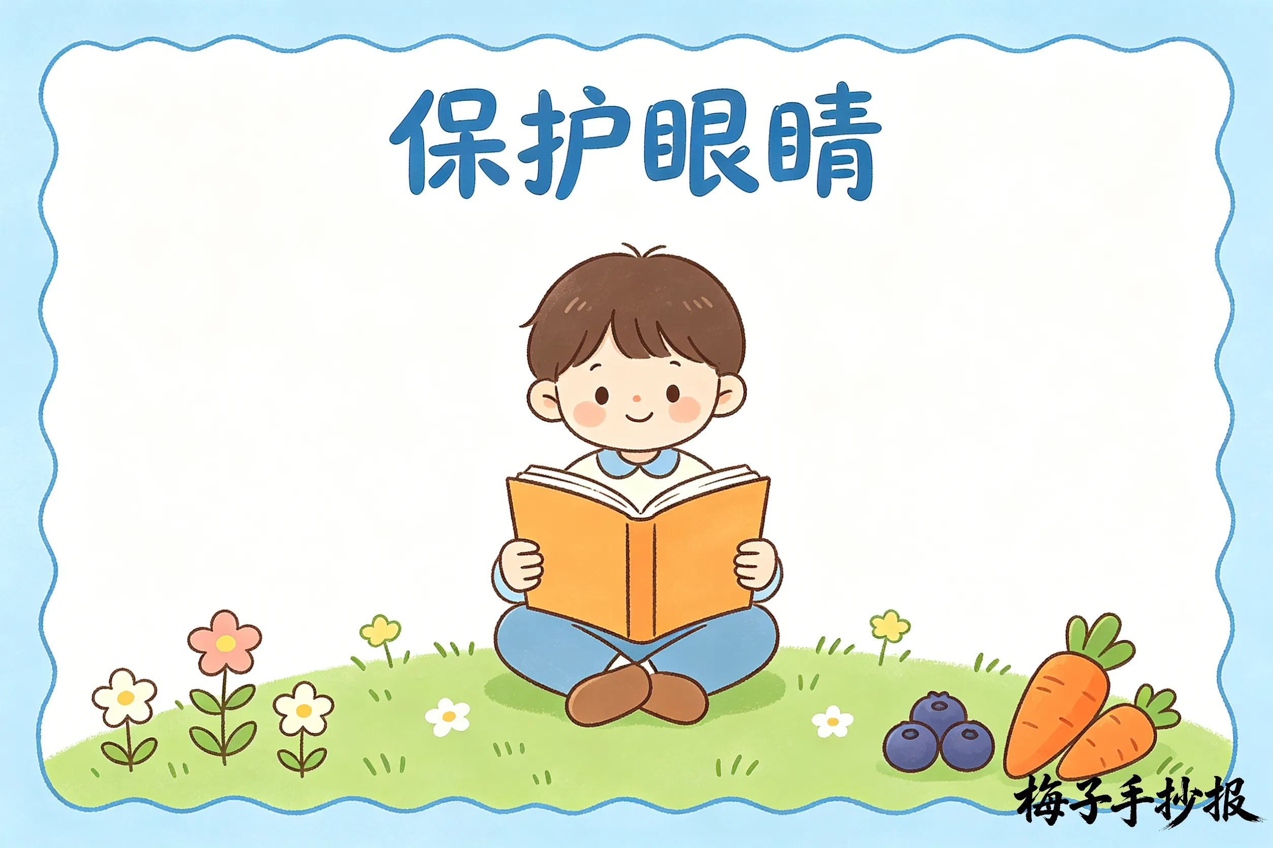 爱眼护眼手抄报