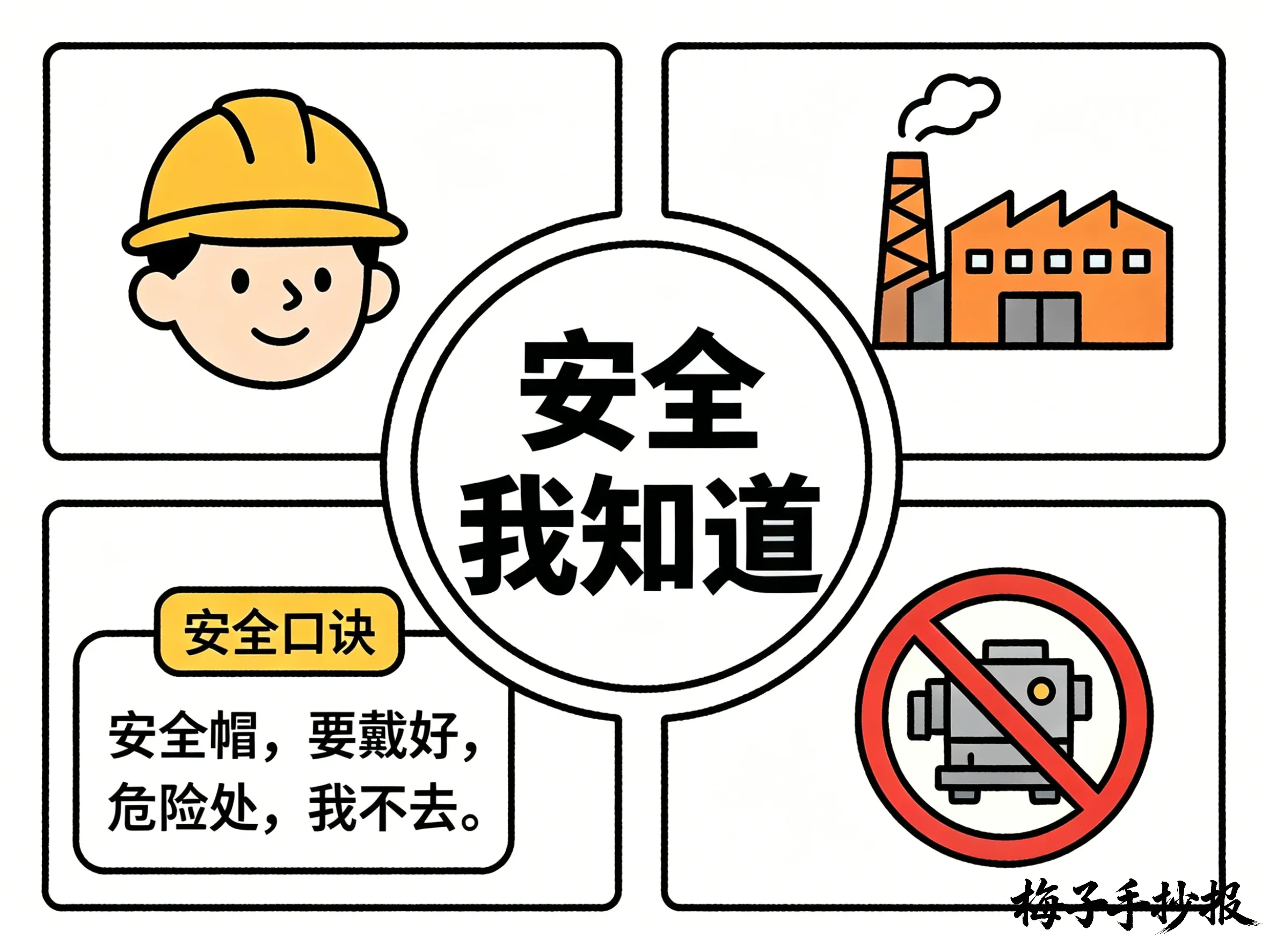 安全生产手抄报