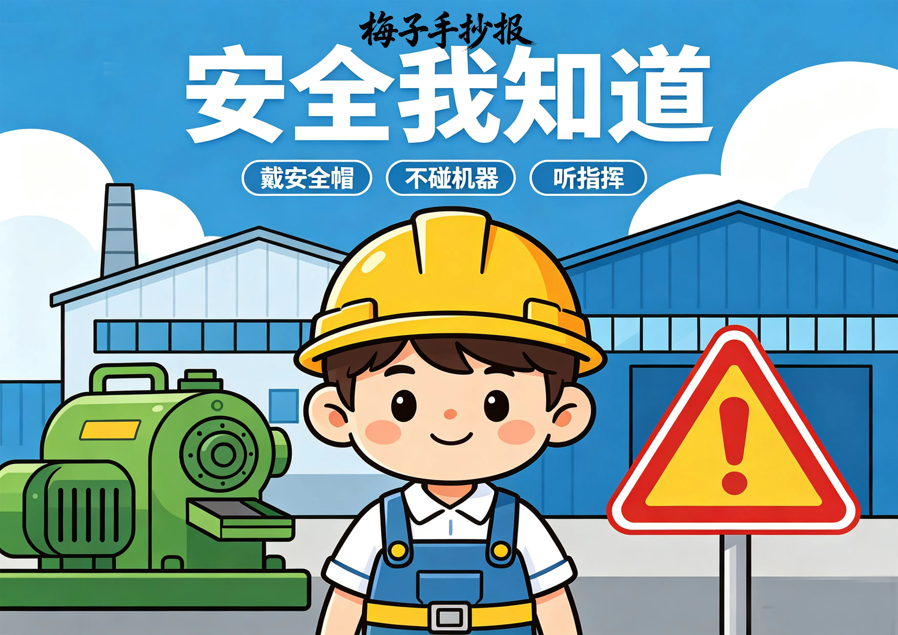 安全生产手抄报
