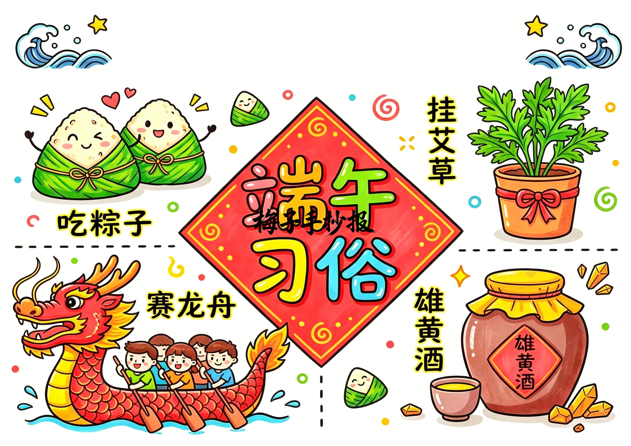 端午节手抄报