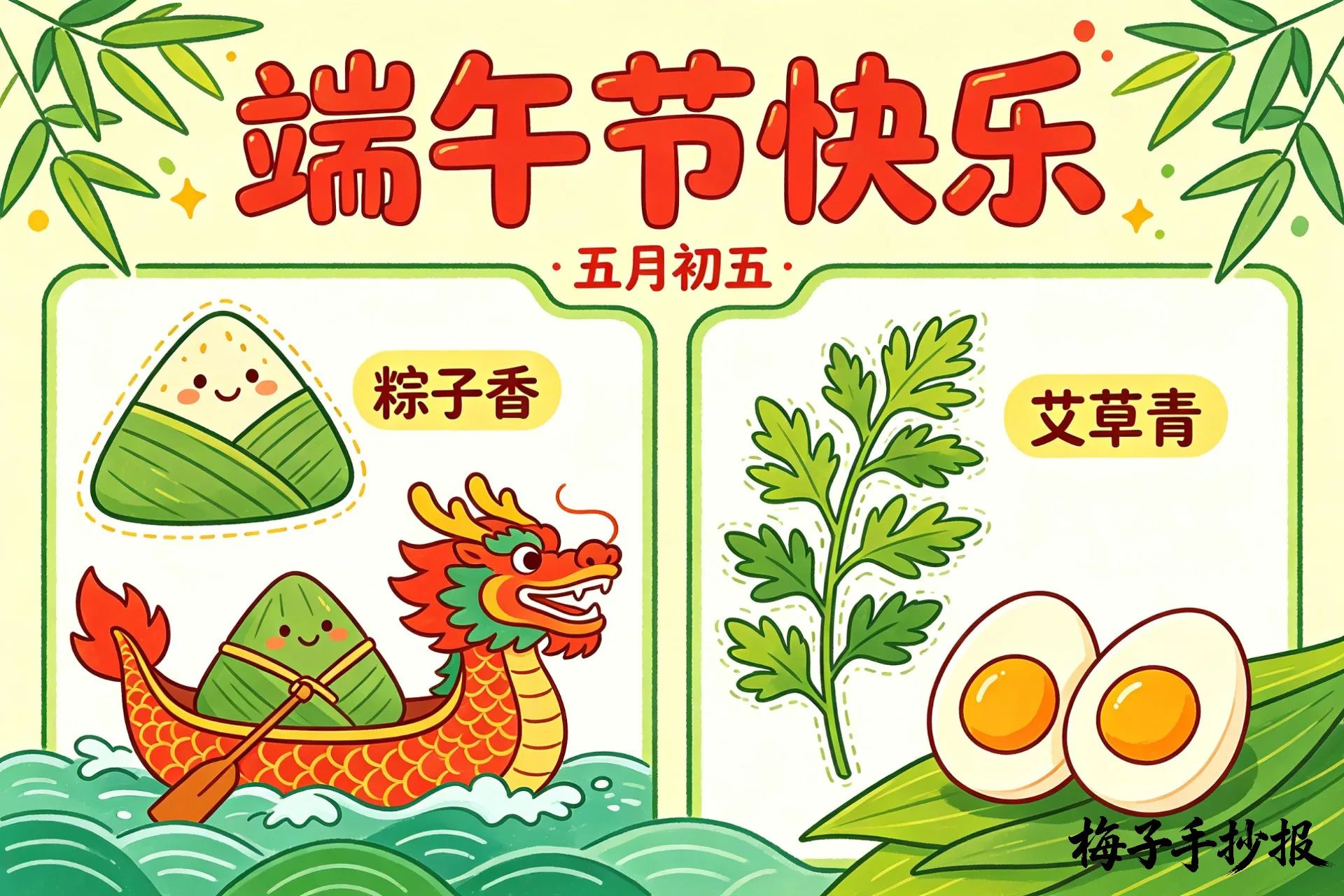 端午节手抄报