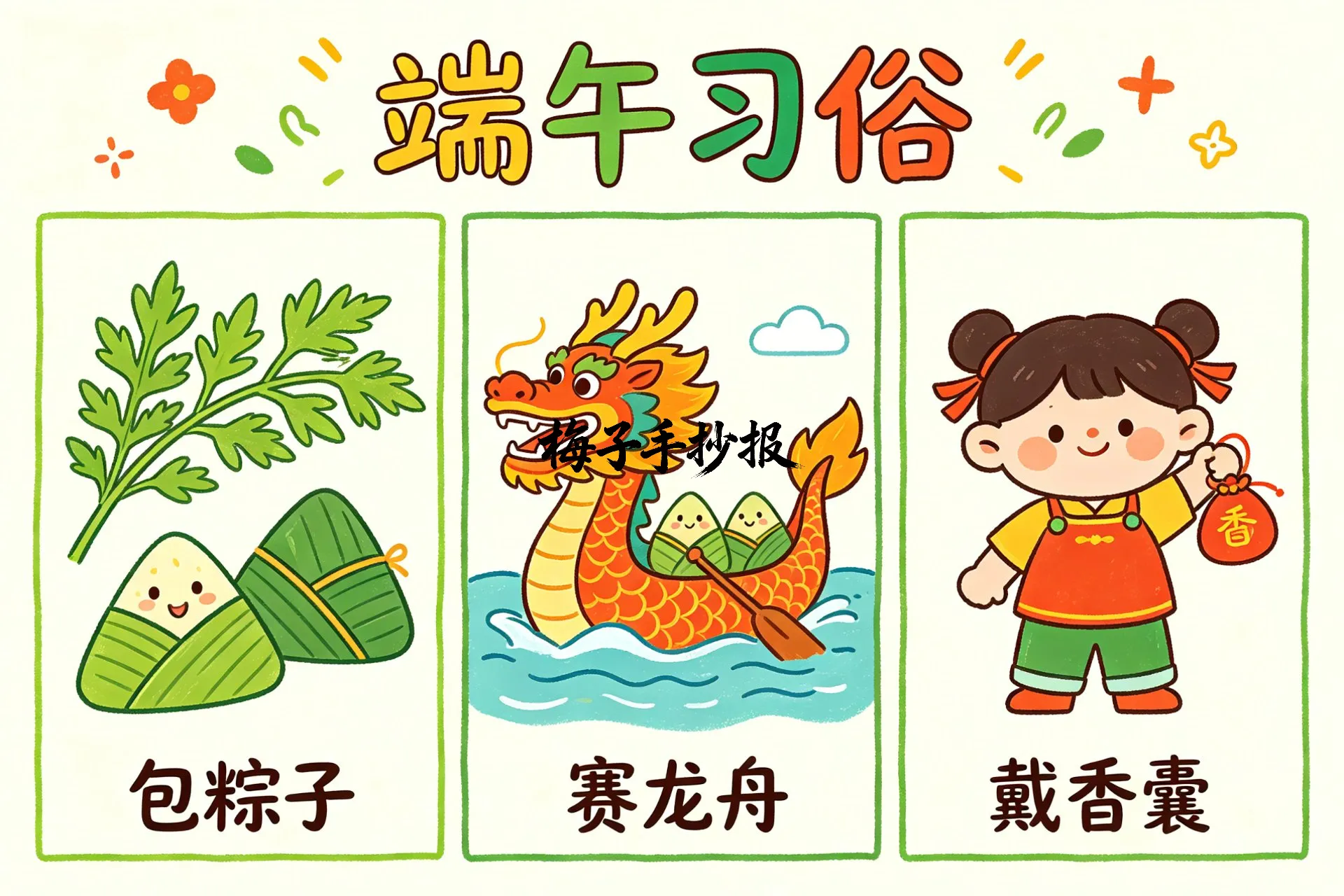 端午节手抄报