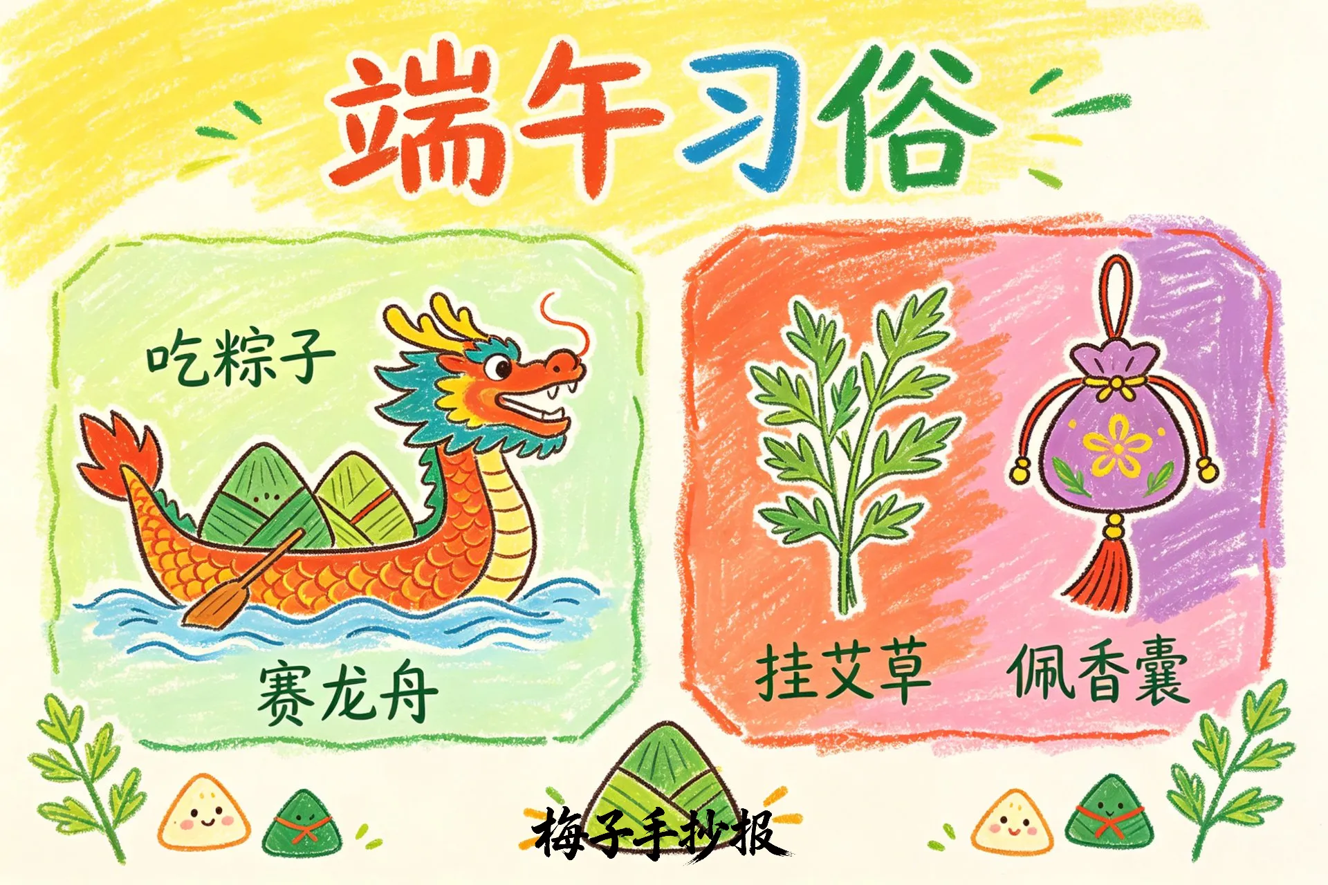端午节手抄报