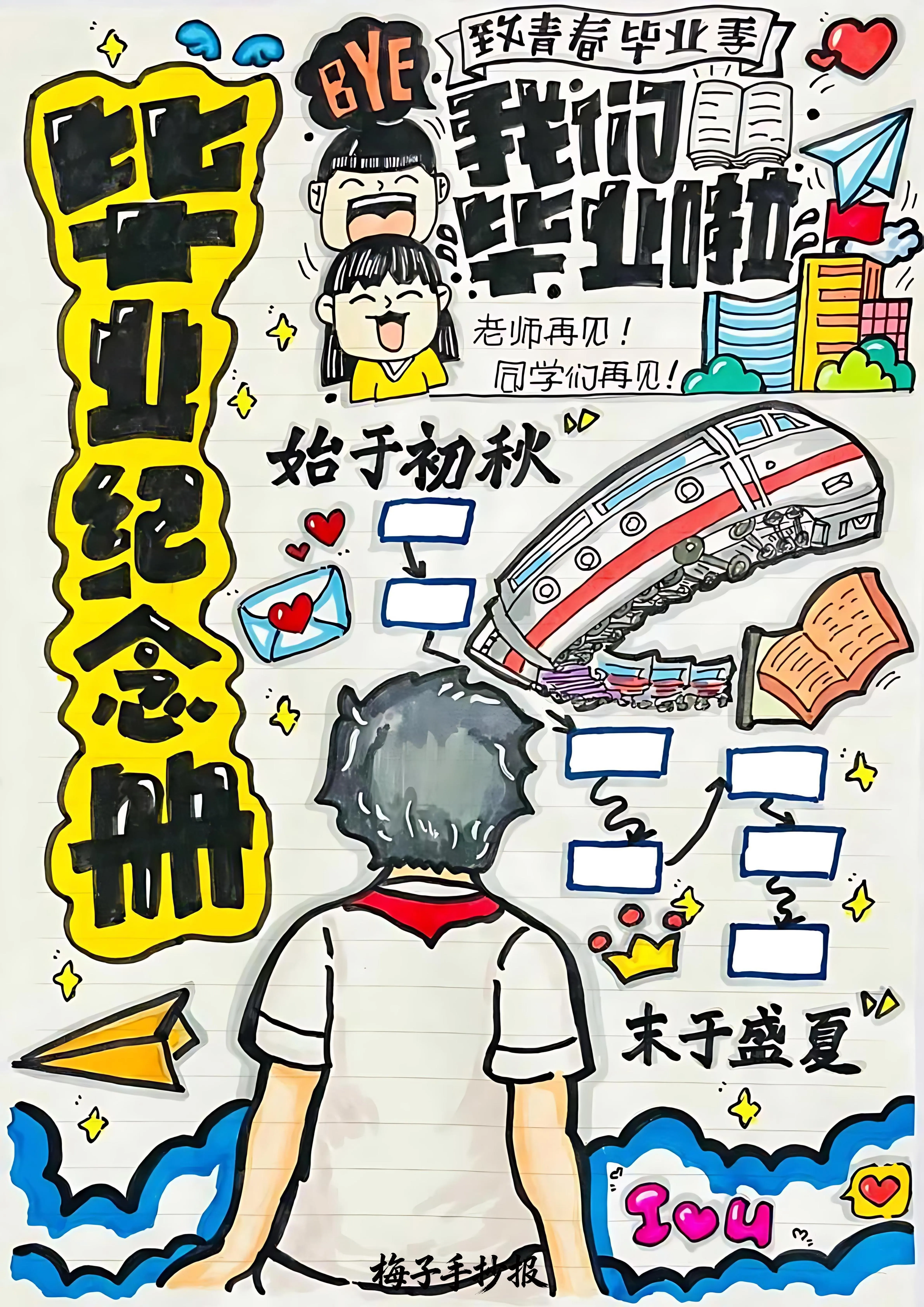 纪念册手抄报