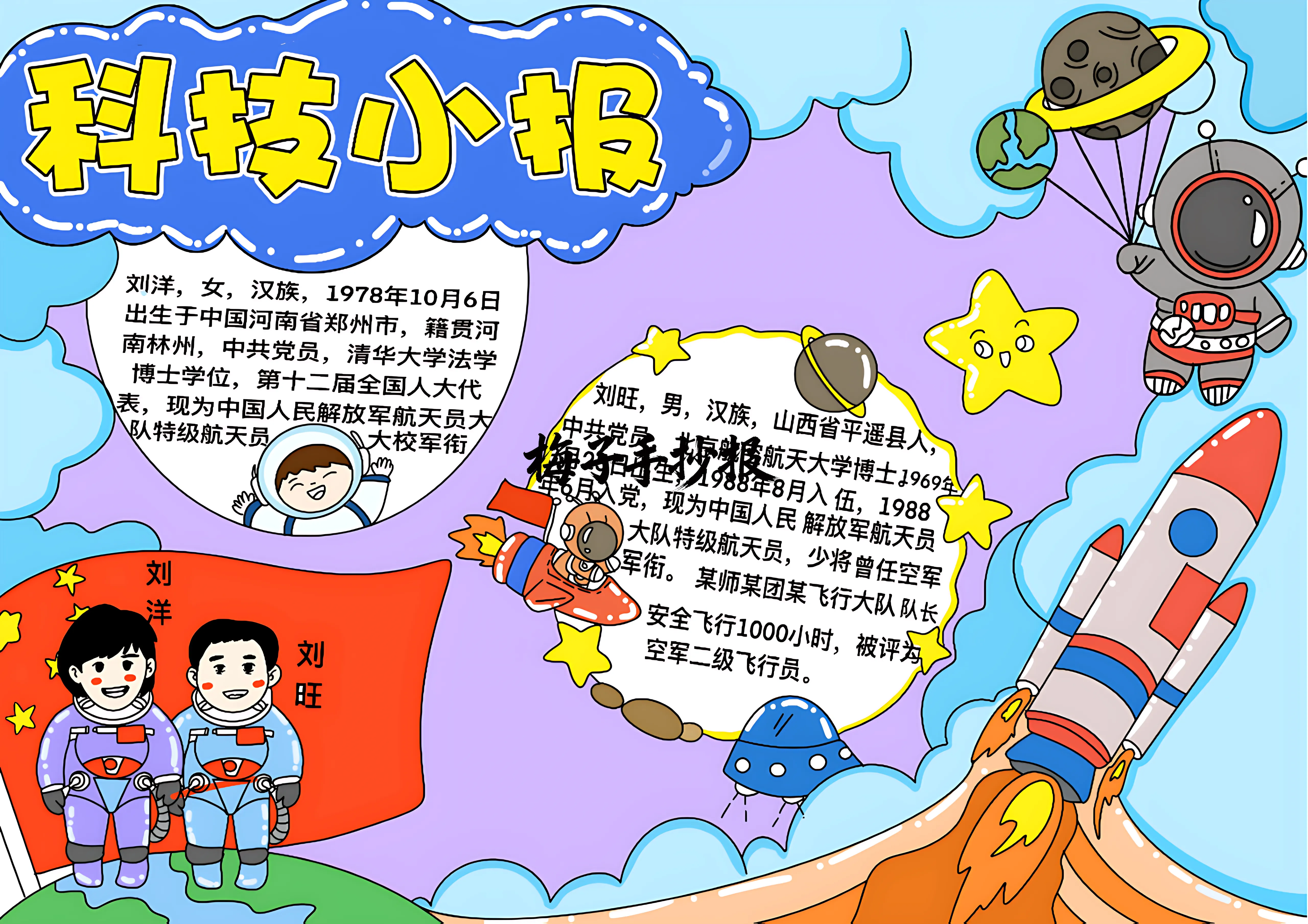科技小报手抄报