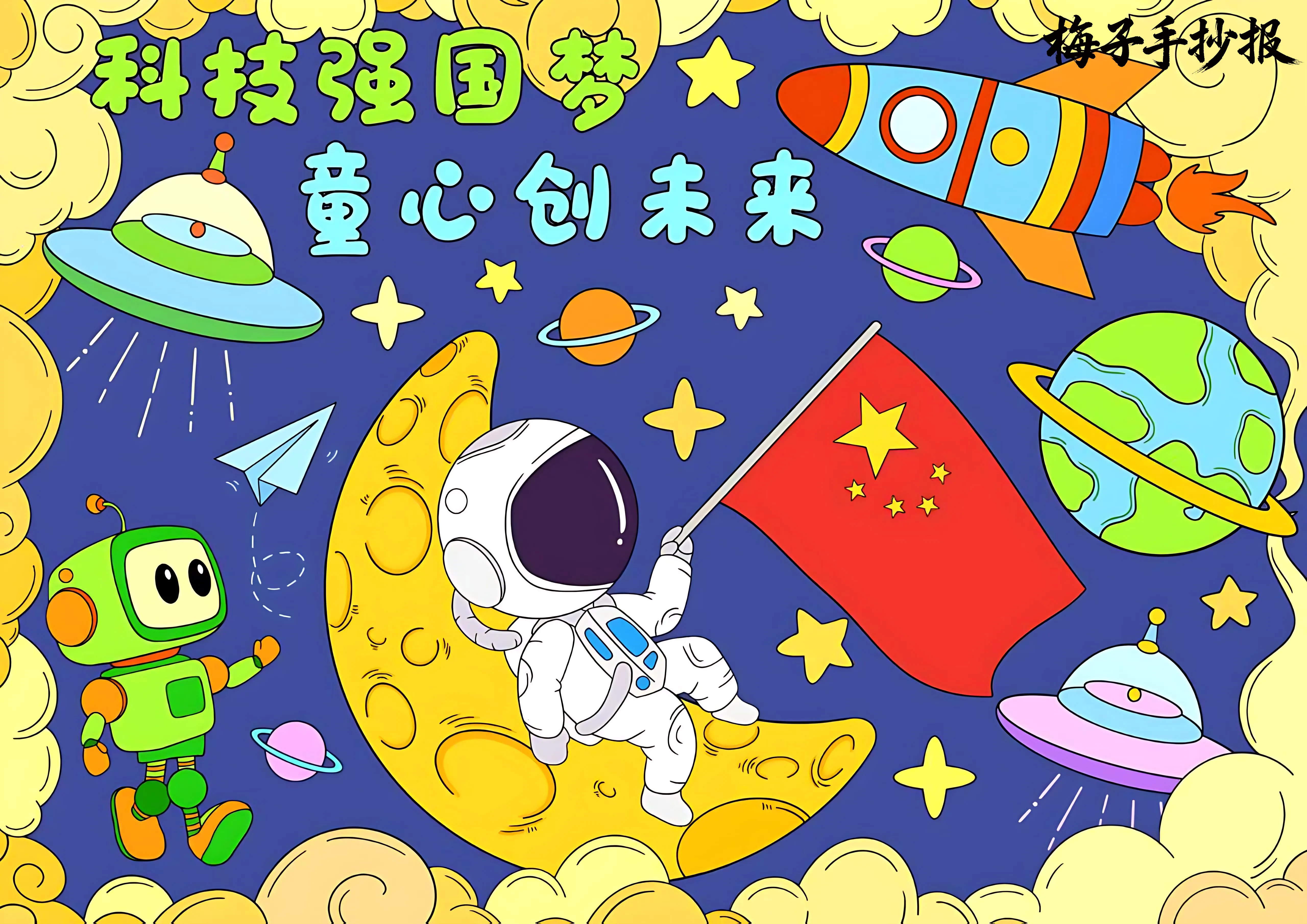 科技小报手抄报