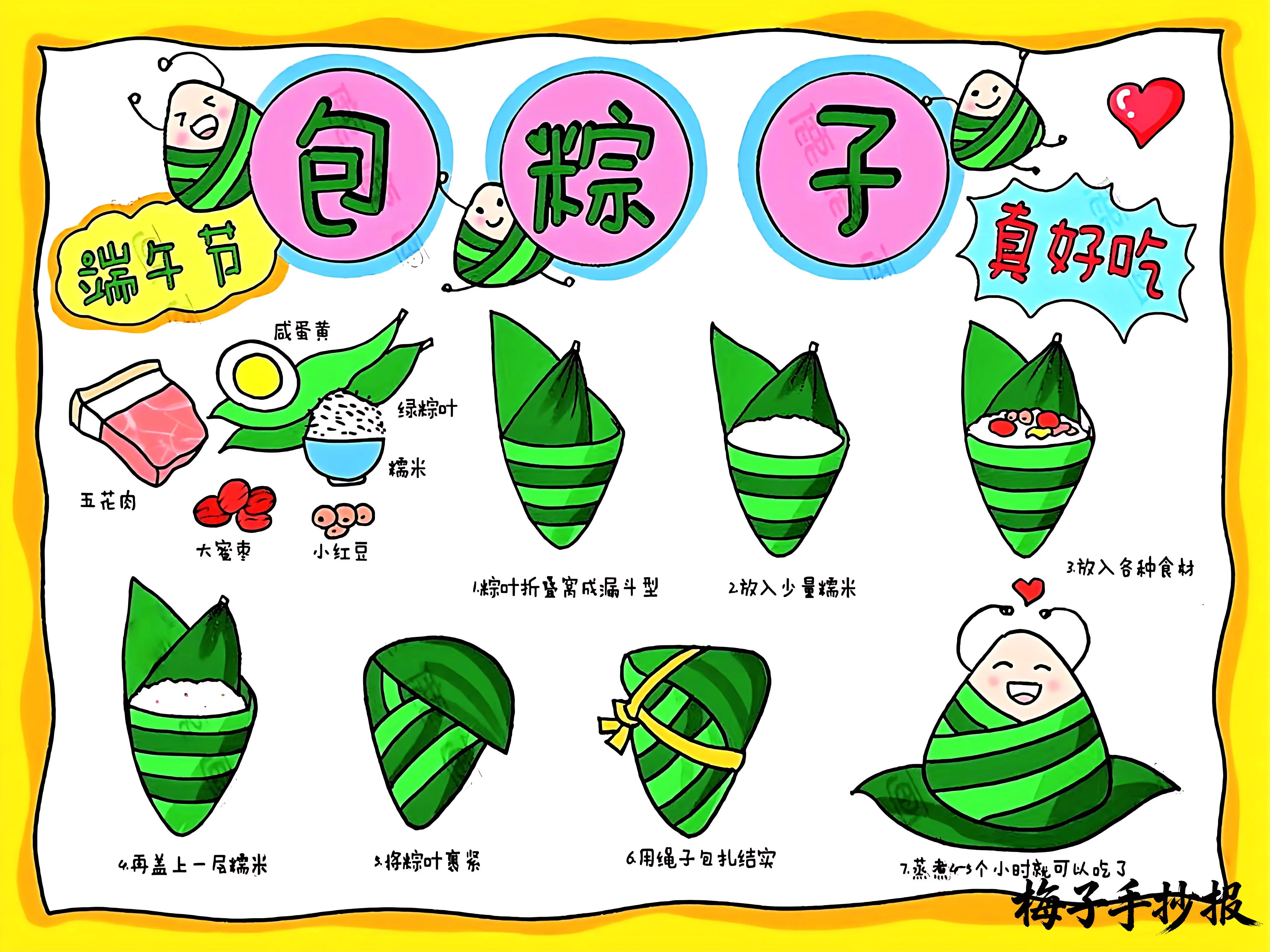 端午节手抄报