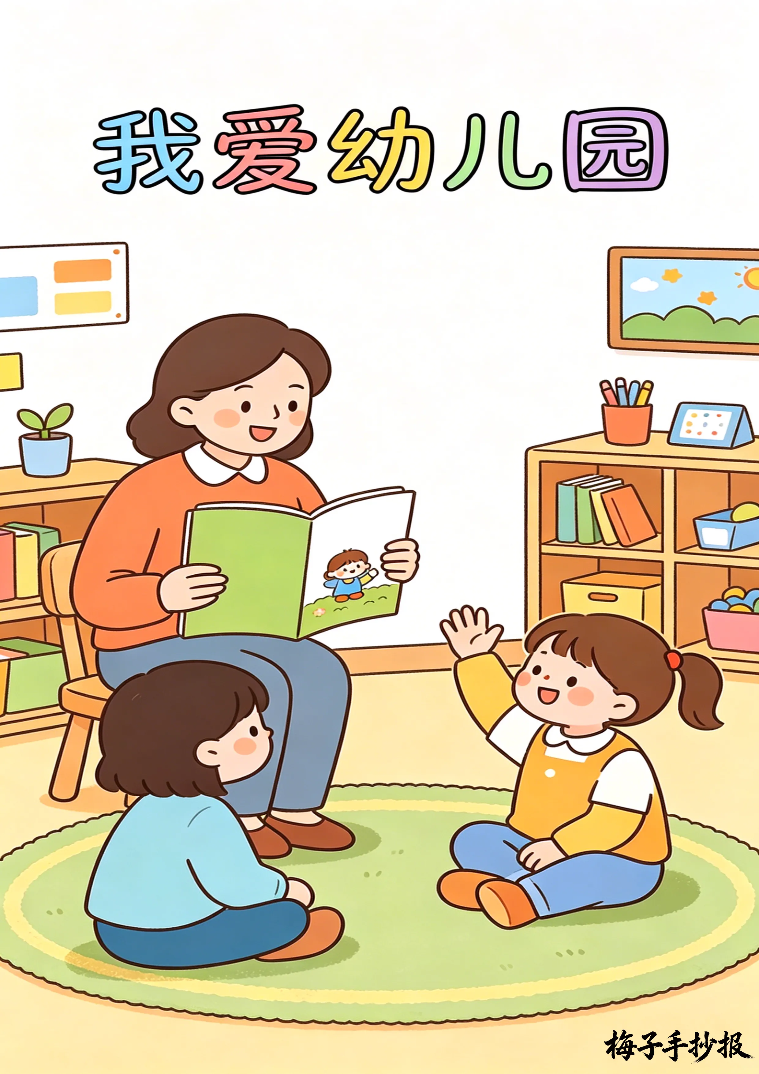 上学了手抄报