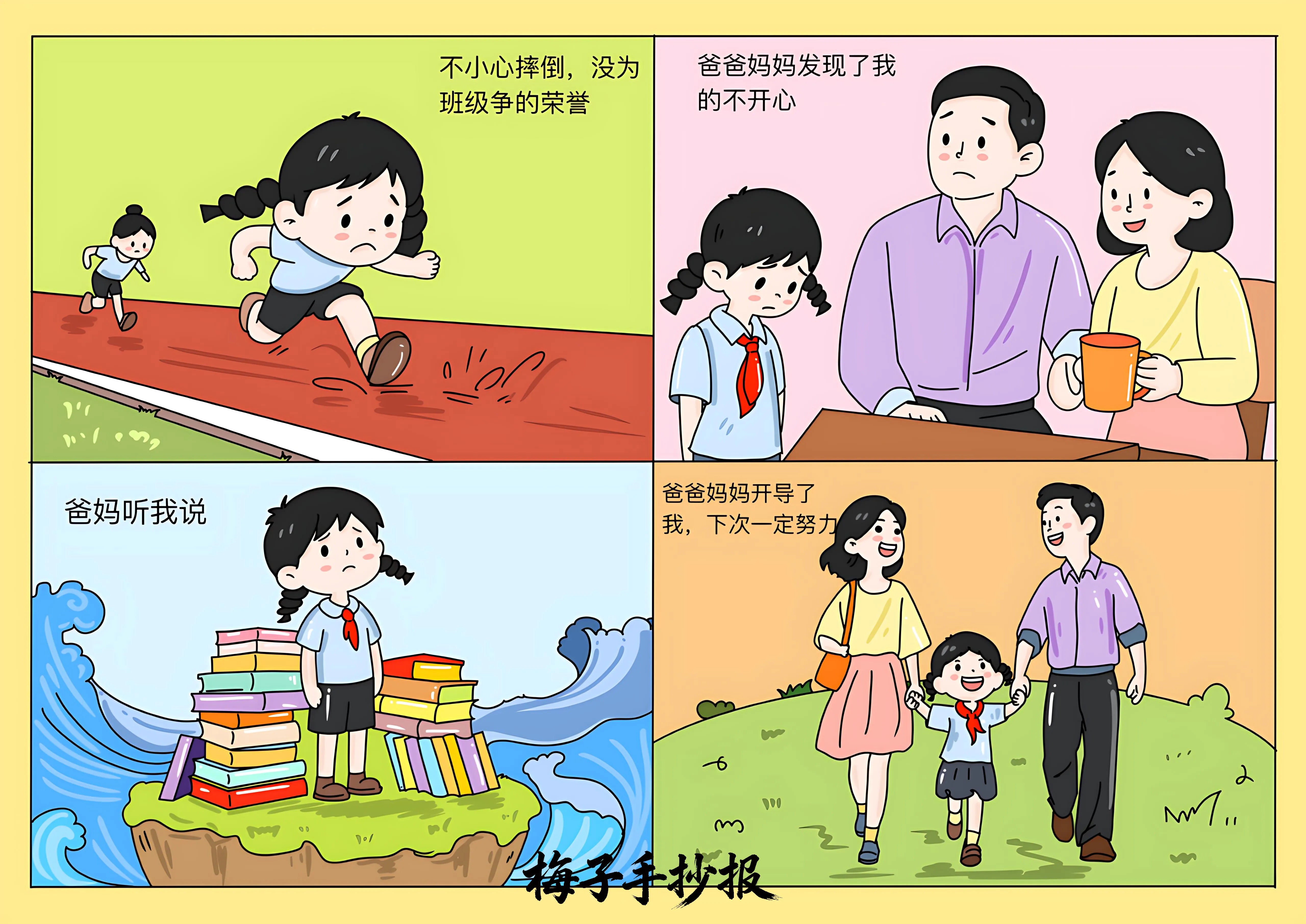 心理健康手抄报