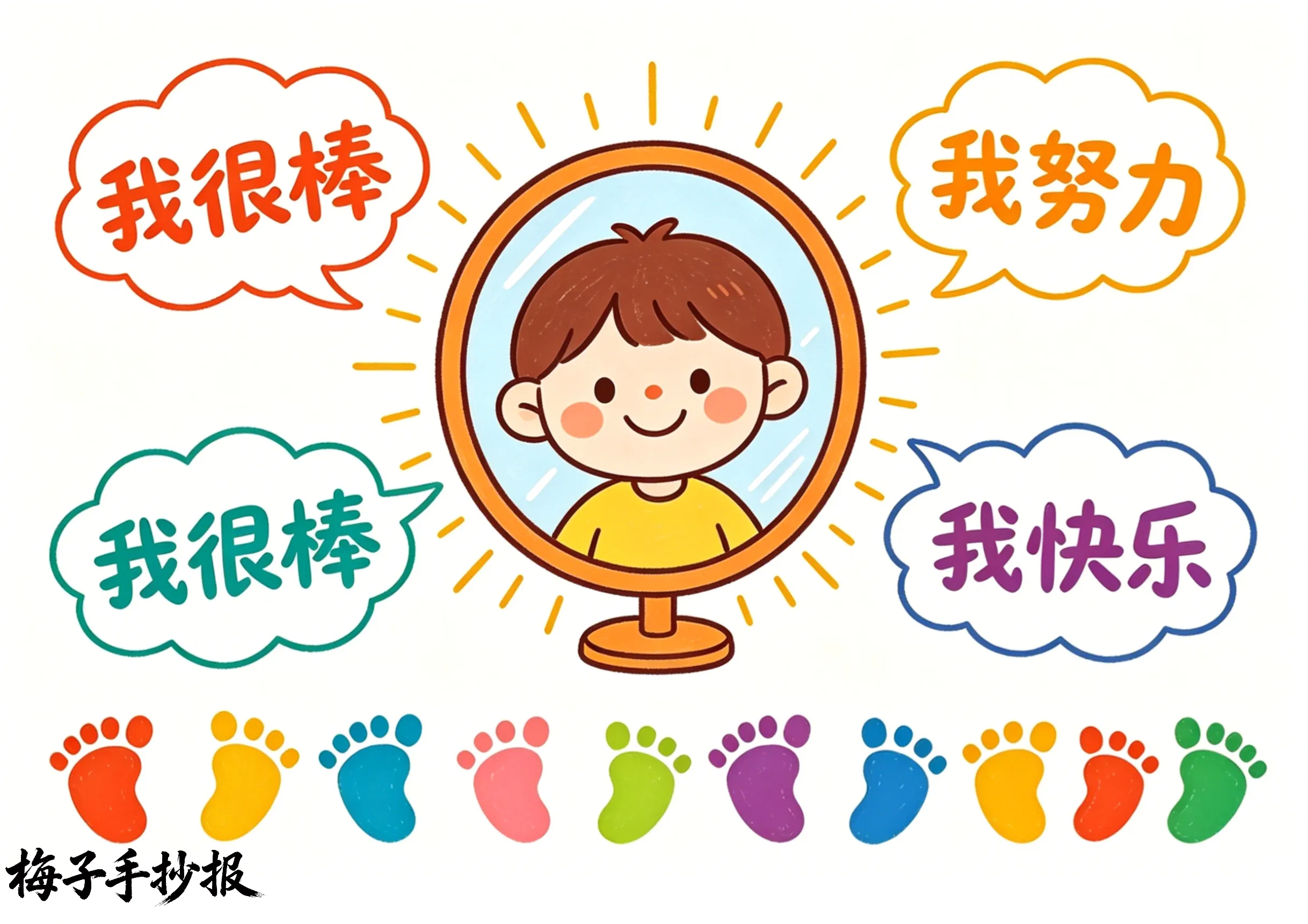 心理健康手抄报