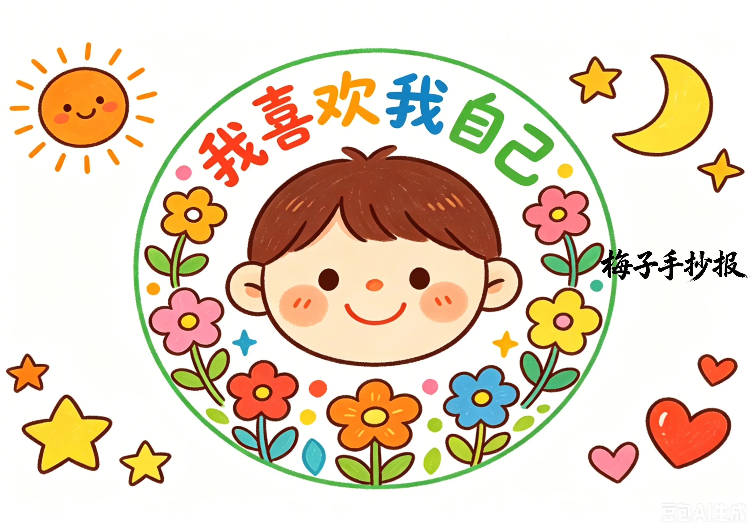 心理健康手抄报